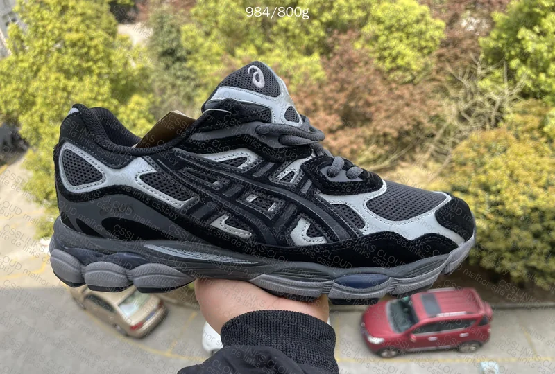 ASICS NYC GRAPHITE BLACK & GREY 3