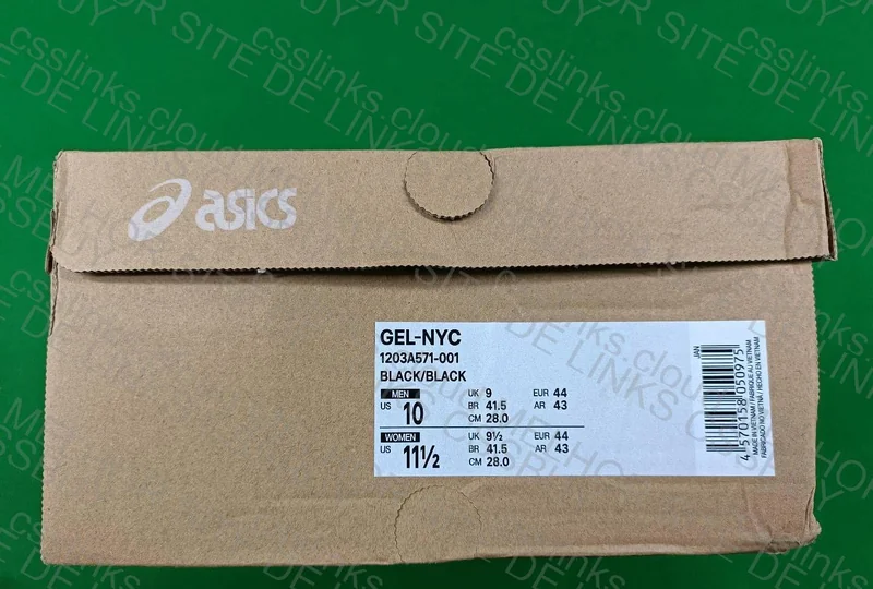 Asics NYC Black 5