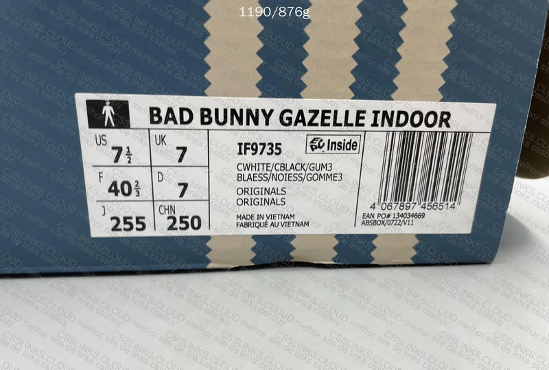 BAD BANNY GAZELLE INDOOR 6