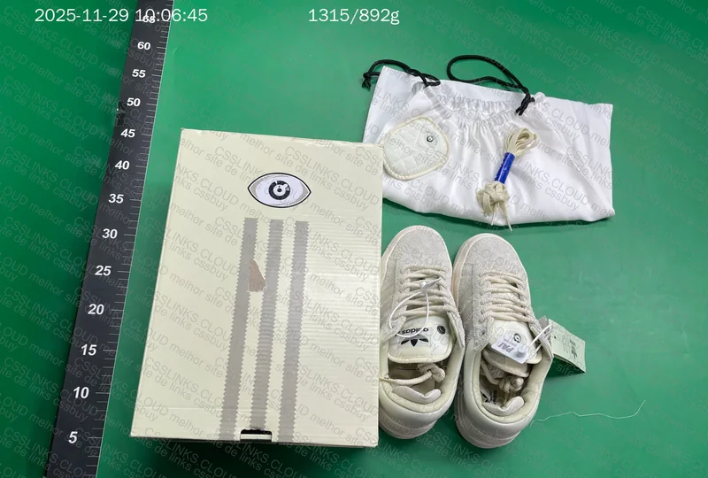 Bad Bunny x adidas Campus Light Cloud White 5