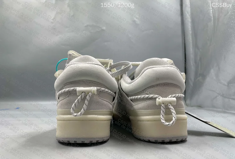 Bad Bunny x Adidas Forum Buckle Low White
