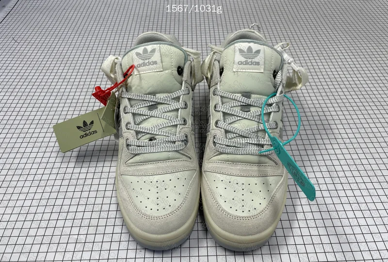 Bad Bunny x adidas Forum Buckle Low White