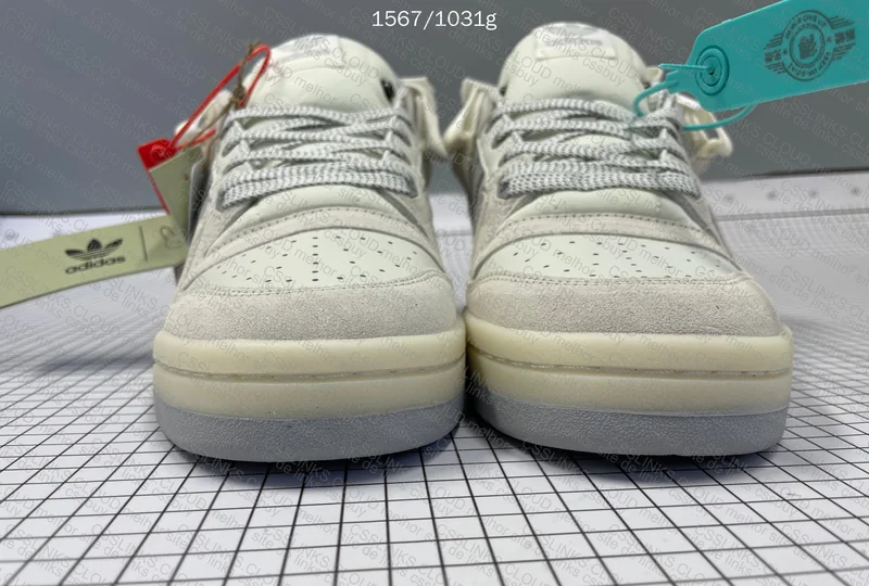Bad Bunny x adidas Forum Buckle Low White 2