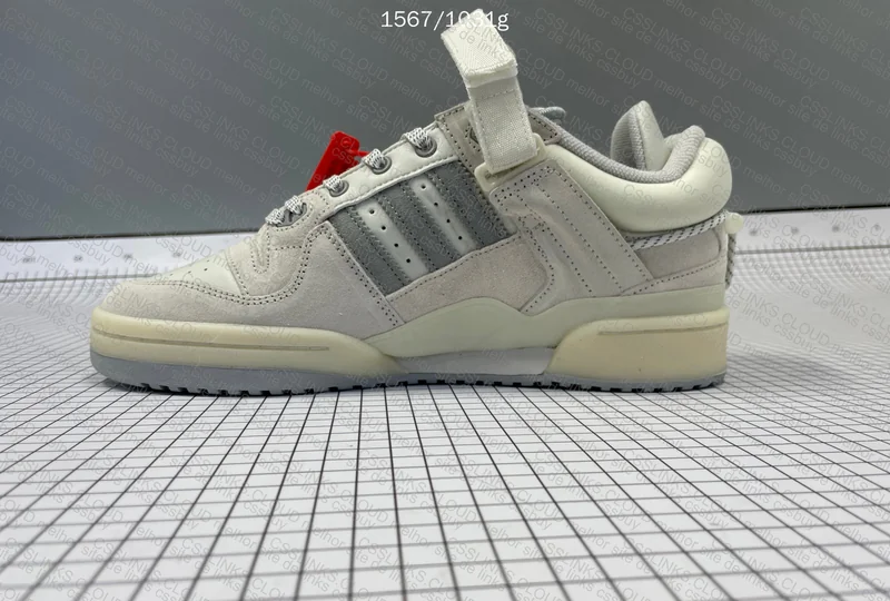 Bad Bunny x adidas Forum Buckle Low White 5