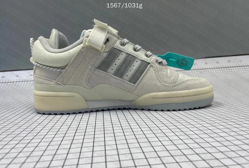 Bad Bunny x adidas Forum Buckle Low White 8