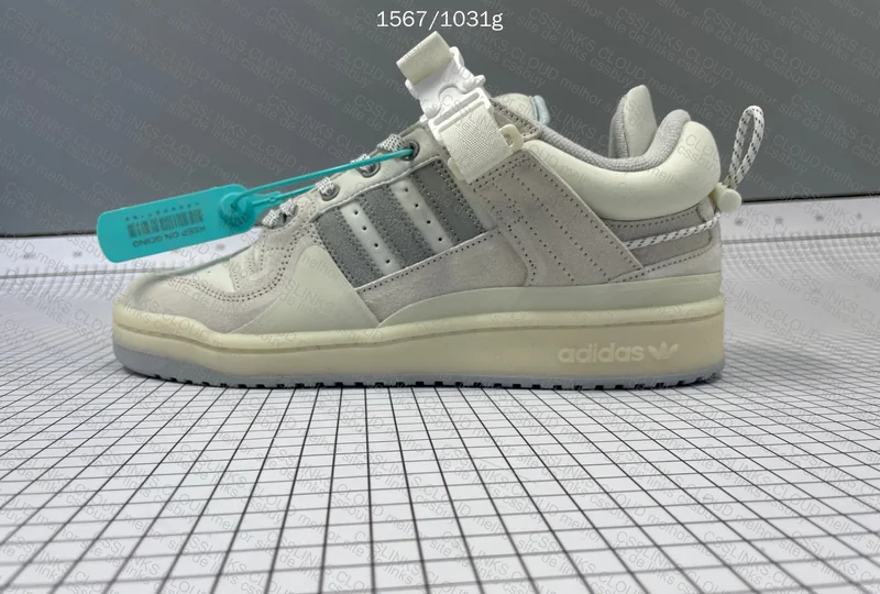 Bad Bunny x adidas Forum Buckle Low White 9