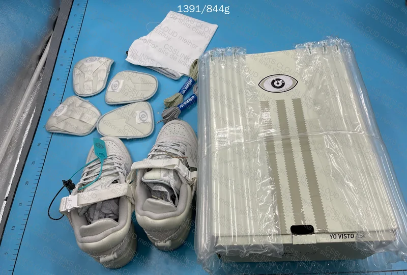 Bad Bunny x Adidas Forum Buckle Low White