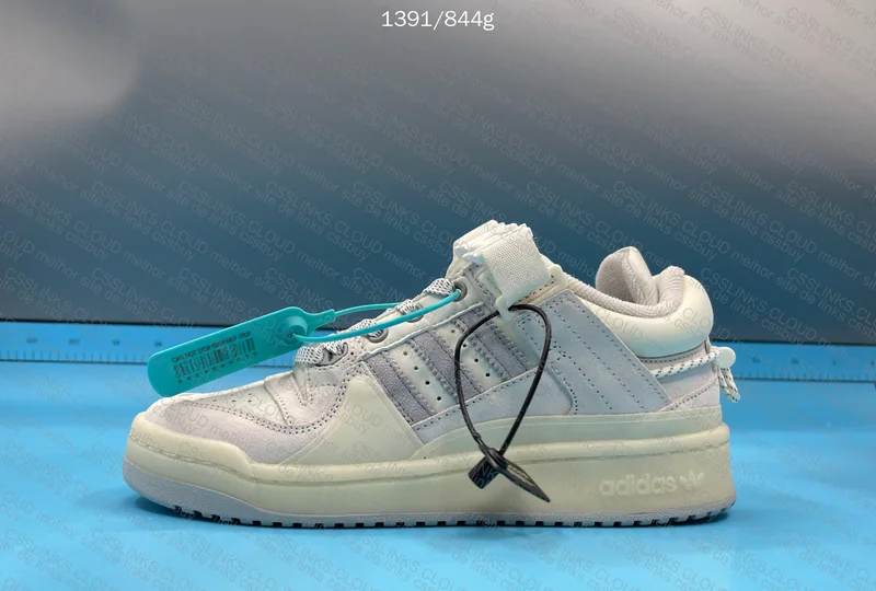 Bad Bunny x Adidas Forum Buckle Low White 6