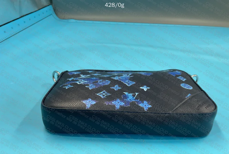 Blue LV Bag 6