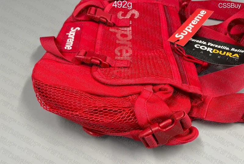 Bag Supreme 20ss 'Red' 7
