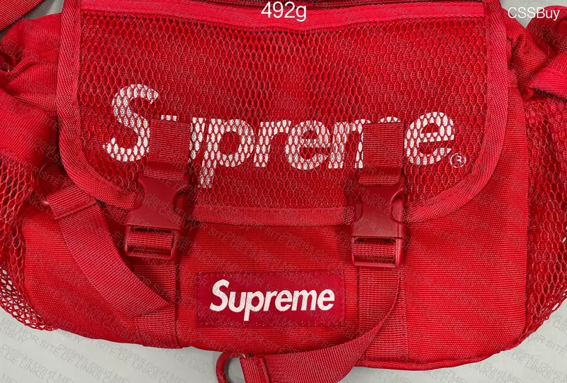 Bag Supreme 20ss 'Red' 8