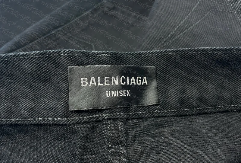 Balenciaga 24SS Flared Jeans In Black 2