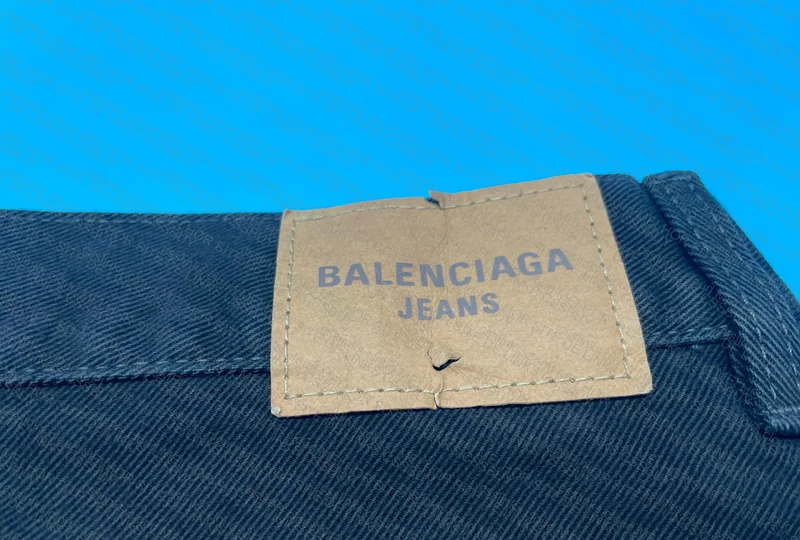 Balenciaga 24SS Flared Jeans In Black 4
