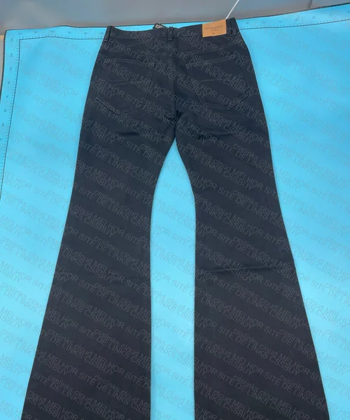 Balenciaga 24SS Flared Jeans In Black 5