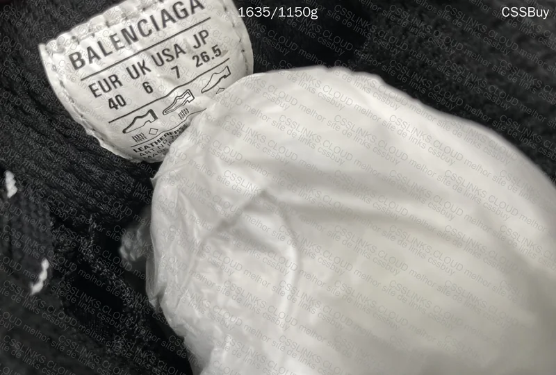 Balenciaga 3XL Black/White 10