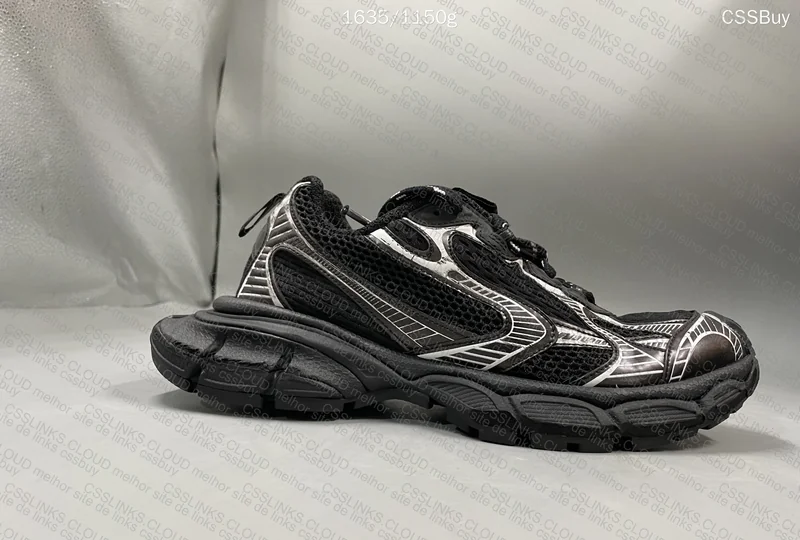 Balenciaga 3XL Black/White 5