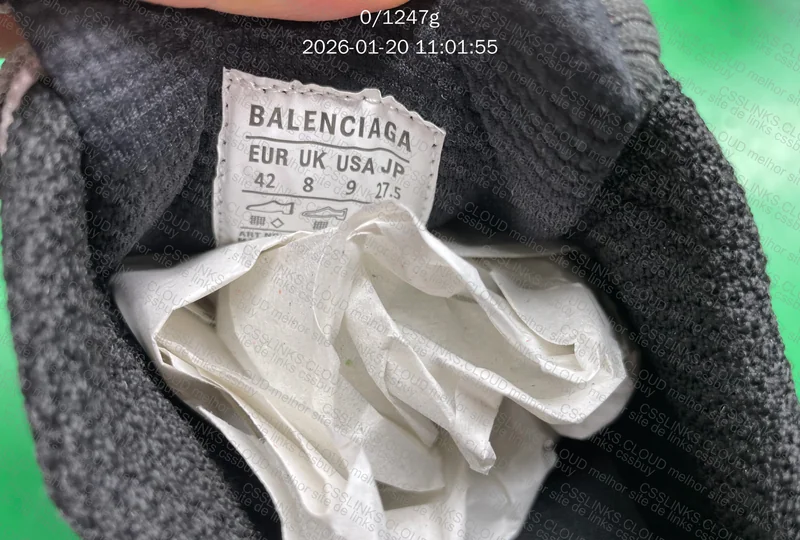 Balenciaga 3xl Gradient Black/grey/white 9
