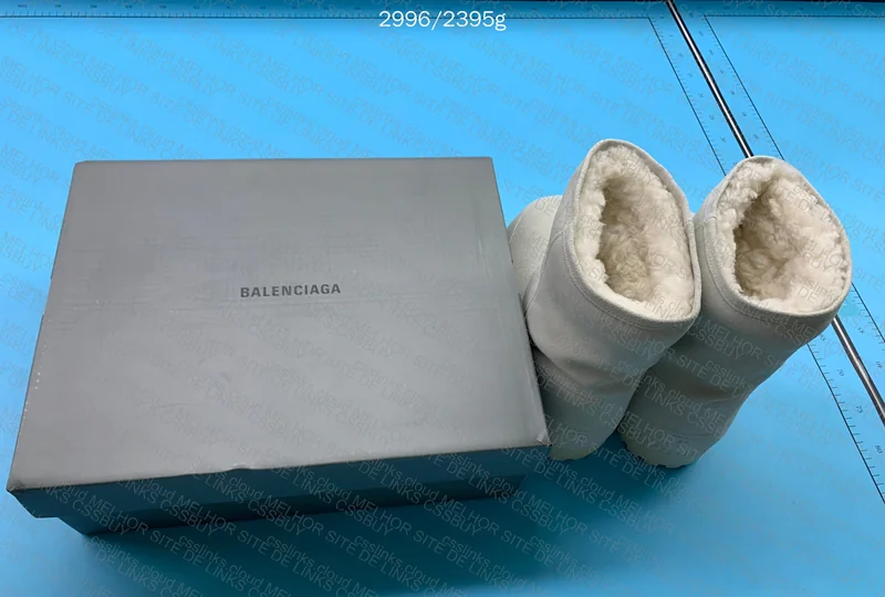 balenciaga alaska fur boot