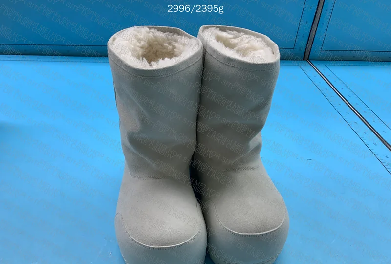 balenciaga alaska fur boot 10