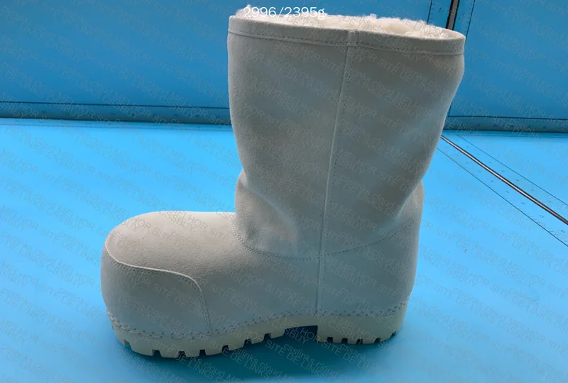 balenciaga alaska fur boot 9
