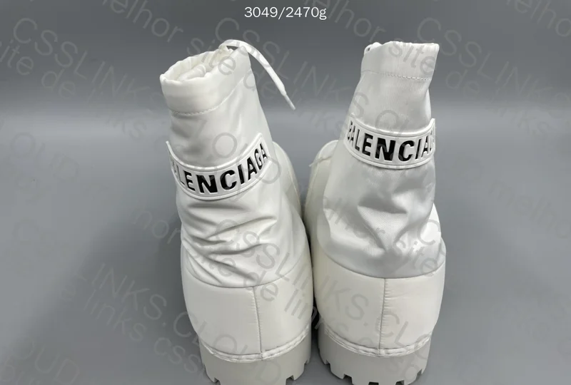 BALENCIAGA → [ ALASKA WHITE ASS BOOTS ] 2