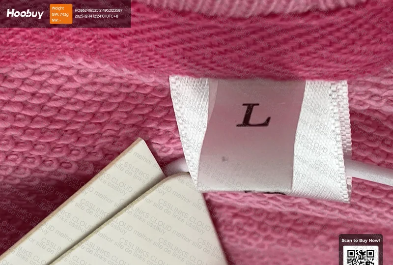 Balenciaga AW22 Pink Polo Hoodie 4