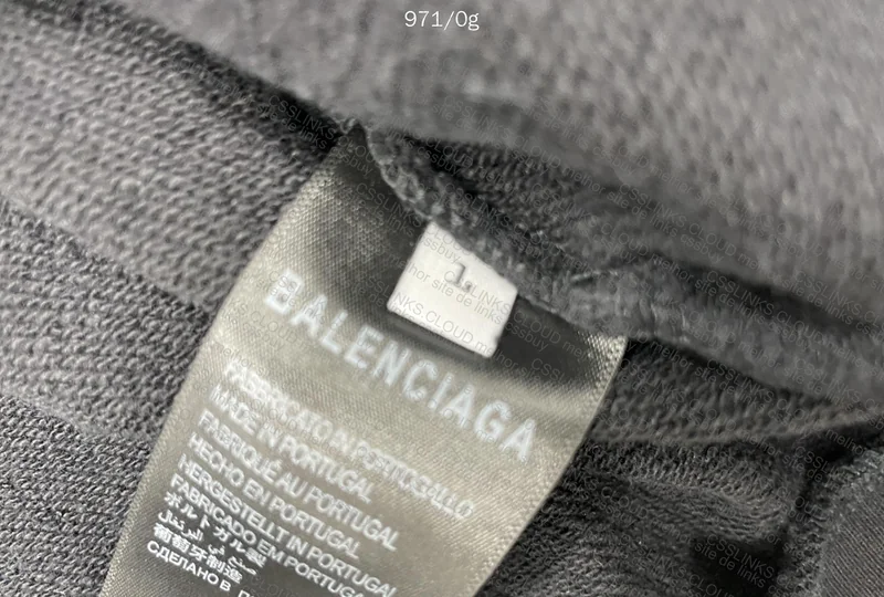 Balenciaga BFRND Series Hoodie Large Fit in Black Faded (With Badge)