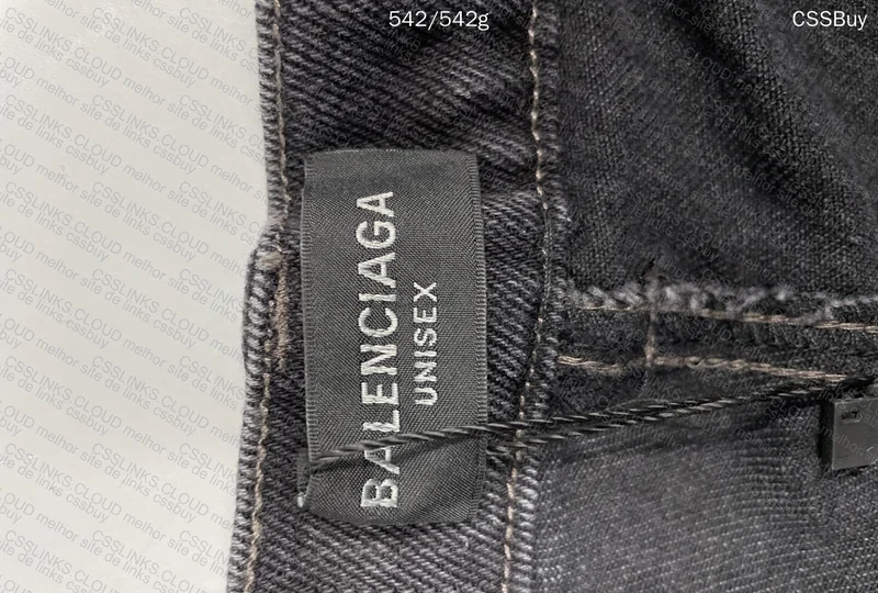 Balenciaga Black Distressed Denim Shorts 2