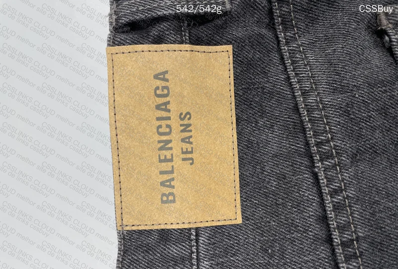 Balenciaga Black Distressed Denim Shorts 6