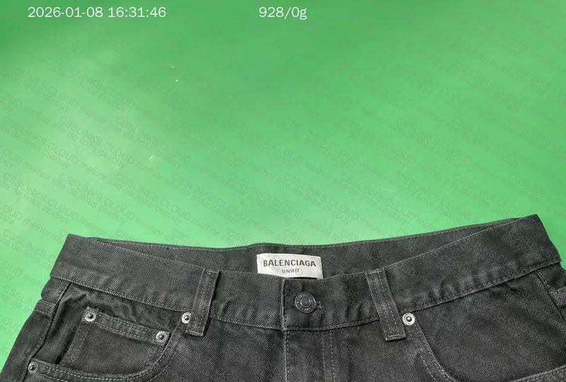 Balenciaga Black Lost tape jeans 2