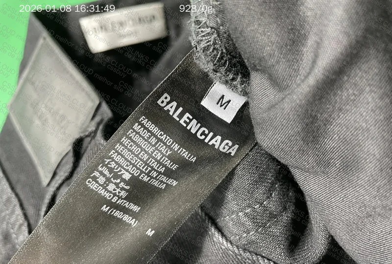 Balenciaga Black Lost tape jeans 3
