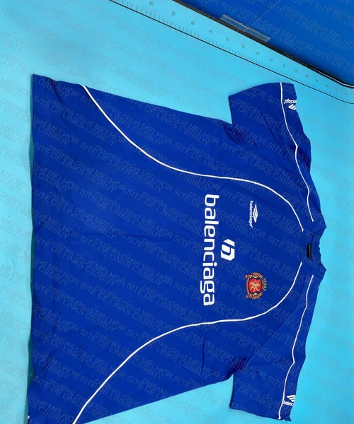 Balenciaga Blue Soccer Shirt