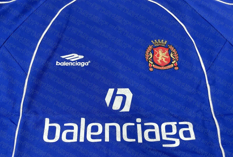 Balenciaga Blue Soccer Shirt 4