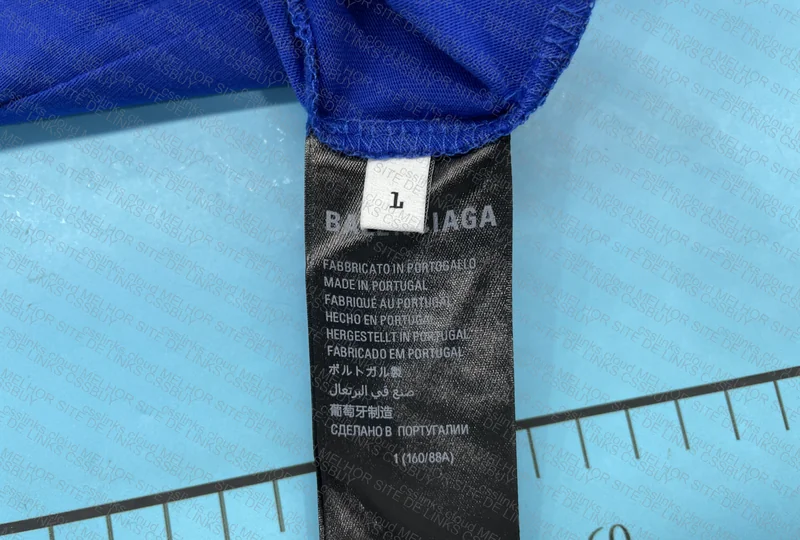 Balenciaga Blue Soccer Shirt 5