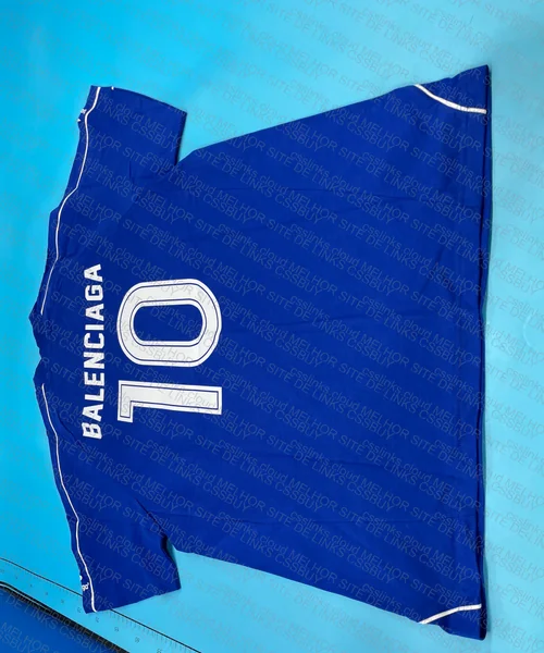 Balenciaga Blue Soccer Shirt 6