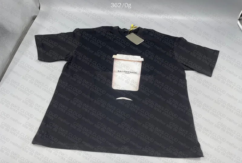 Balenciaga Coffee Cup T-shirt 3