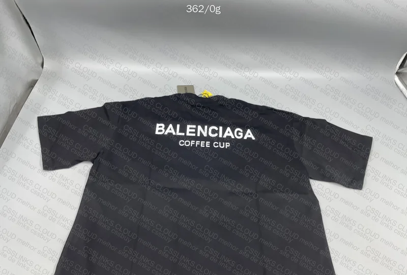 Balenciaga Coffee Cup T-shirt 4