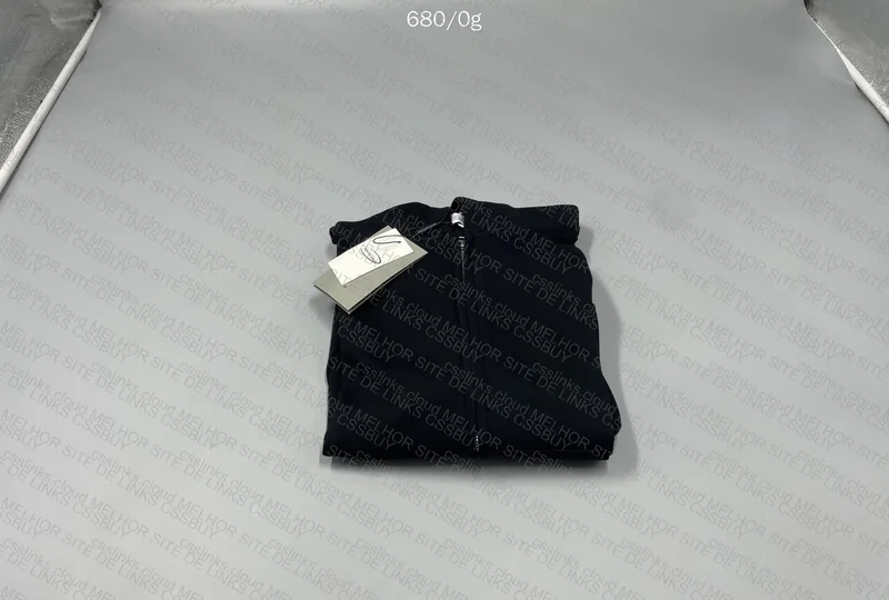 Balenciaga Cropped Tab Hoodie (unbranded/sem tag) 2