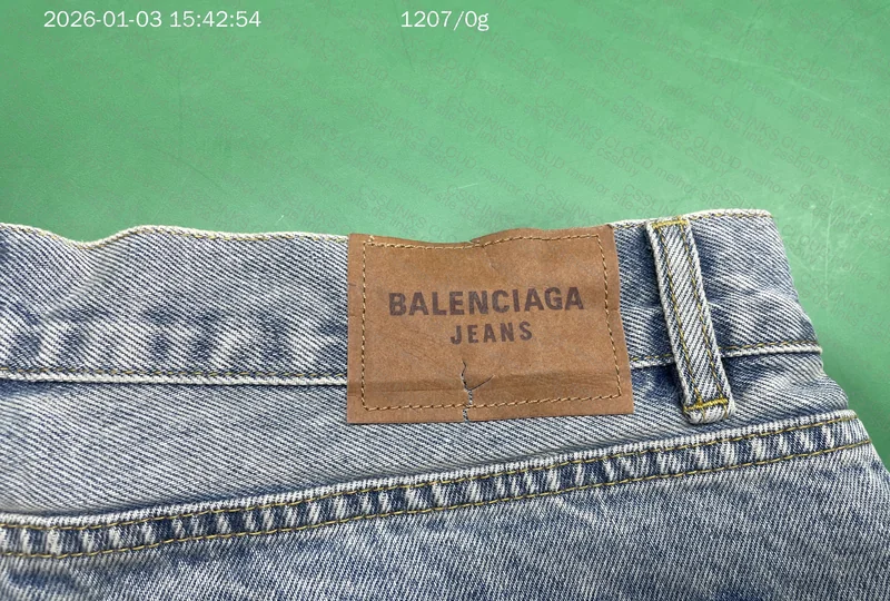 Balenciaga Cut up jeans