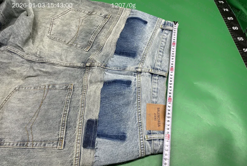 Balenciaga Cut up jeans 10