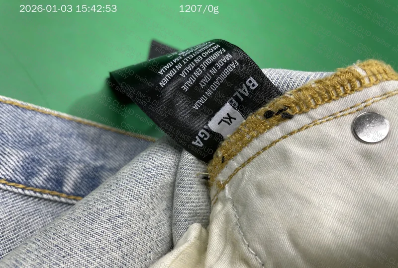 Balenciaga Cut up jeans 4