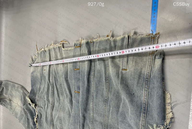 BALENCIAGA DECONSTRUCTED DENIM JACKET 4