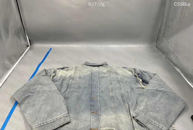 BALENCIAGA DECONSTRUCTED DENIM JACKET 6