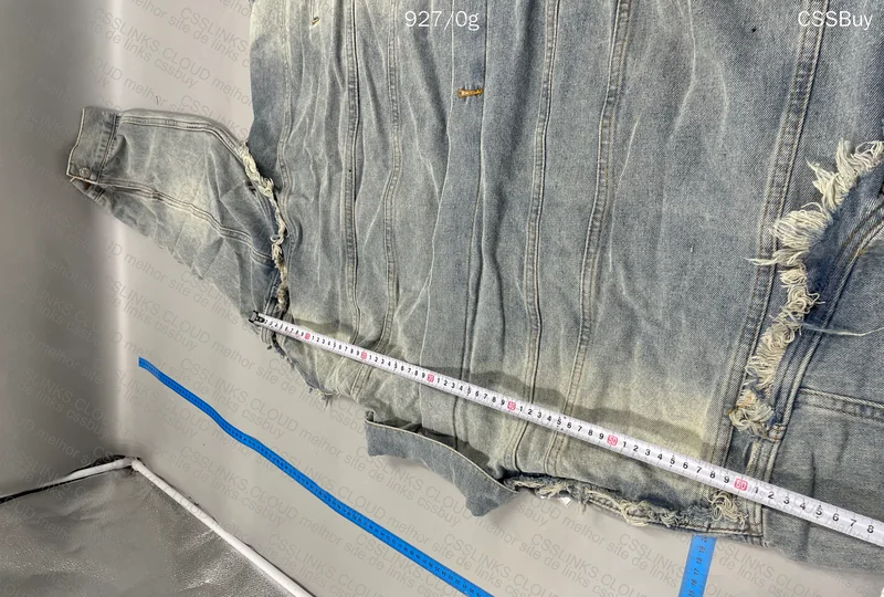 BALENCIAGA DECONSTRUCTED DENIM JACKET 7