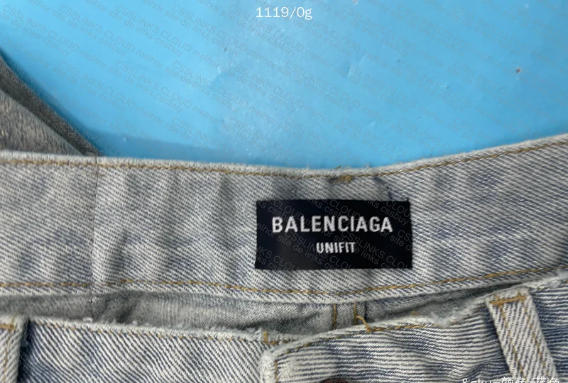 BALENCIAGA DOUBLE WAIST JEANS 2