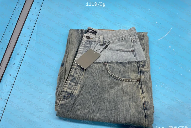 BALENCIAGA DOUBLE WAIST JEANS 3