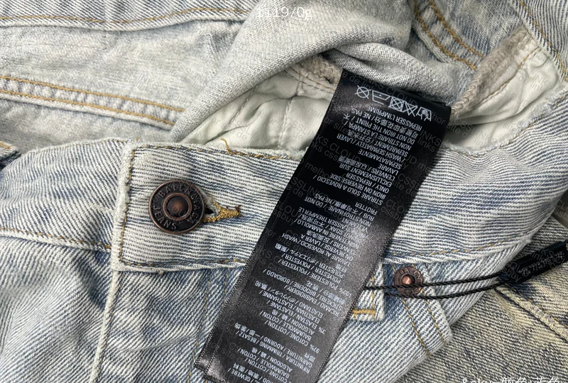 BALENCIAGA DOUBLE WAIST JEANS 6