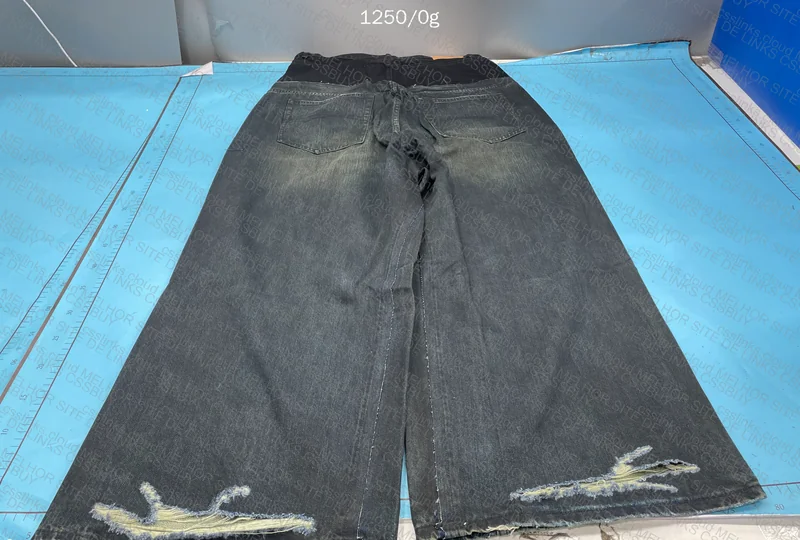 BALENCIAGA DOUBLE WAIST JEANS