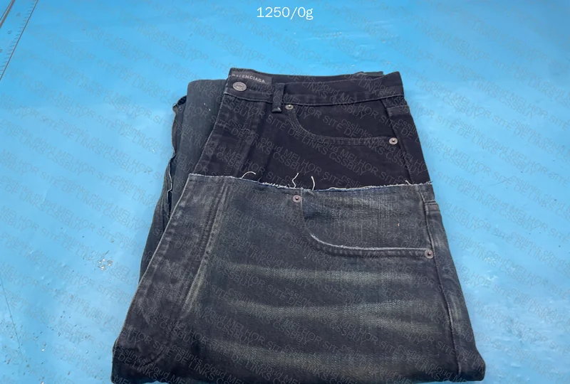BALENCIAGA DOUBLE WAIST JEANS 2