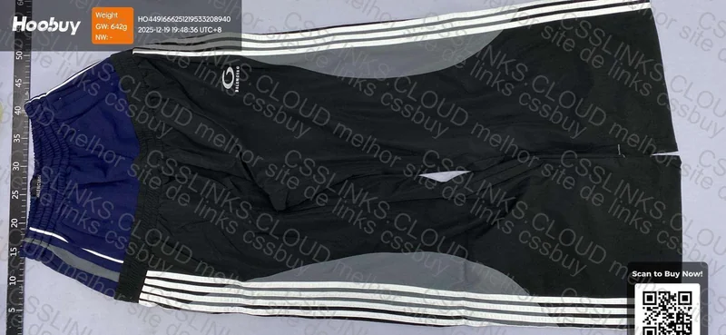 Balenciaga double waist track pants 4